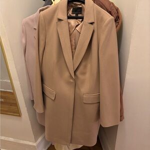 Banana Republic. Beautiful tan wool coat.